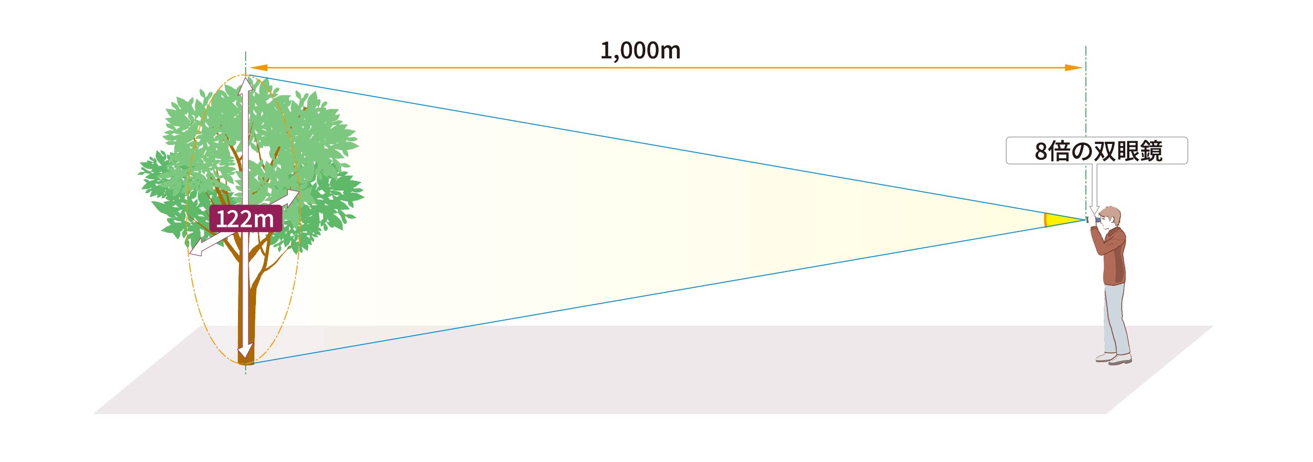 視界 | Sport Optics Guide | 株式会社ニコンビジョン